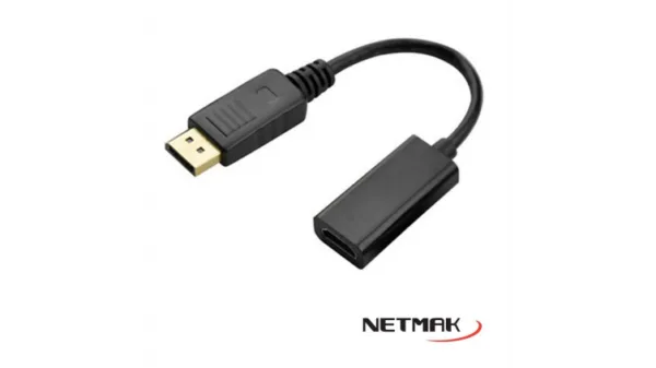 NETMAK CONVERSOR NM-C102 DISPLAYPORT A HDMI