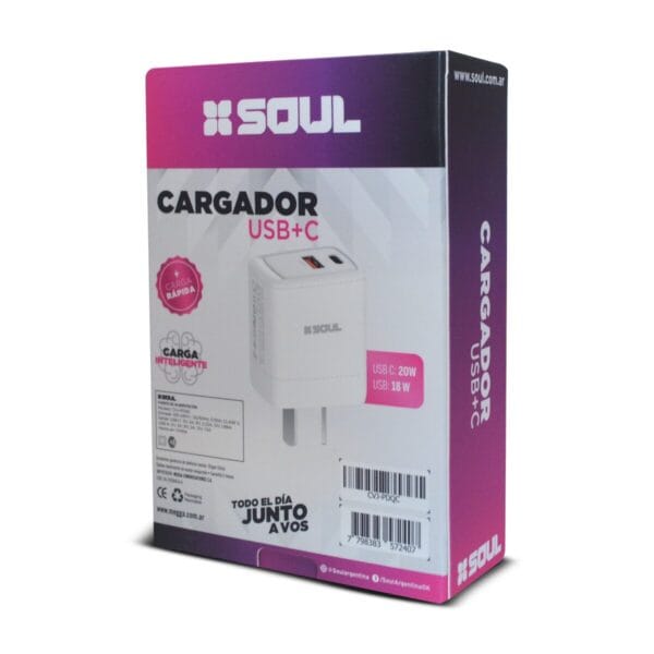 Cargador PD 20W SOUL - Imagen 2