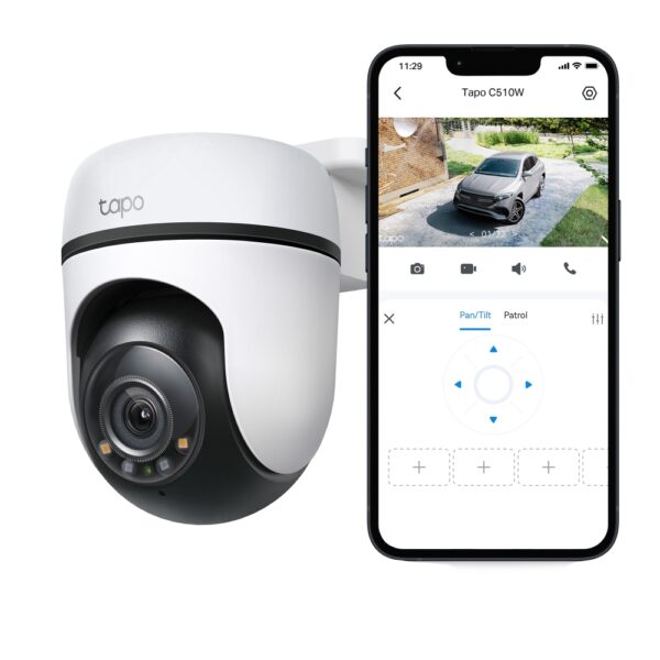 CAMARA IP CLOUD TP-LINK TAPO C510W PTZ EXTERIOR 360 - Imagen 2