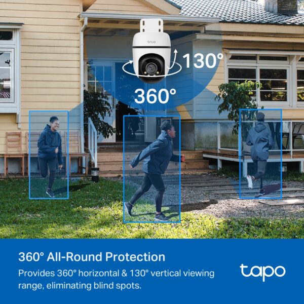 CAMARA IP CLOUD TP-LINK TAPO C510W PTZ EXTERIOR 360 - Imagen 5