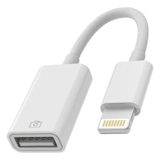 Adaptador Cable Para iPhone iPad Lightning A Usb Hembra Otg