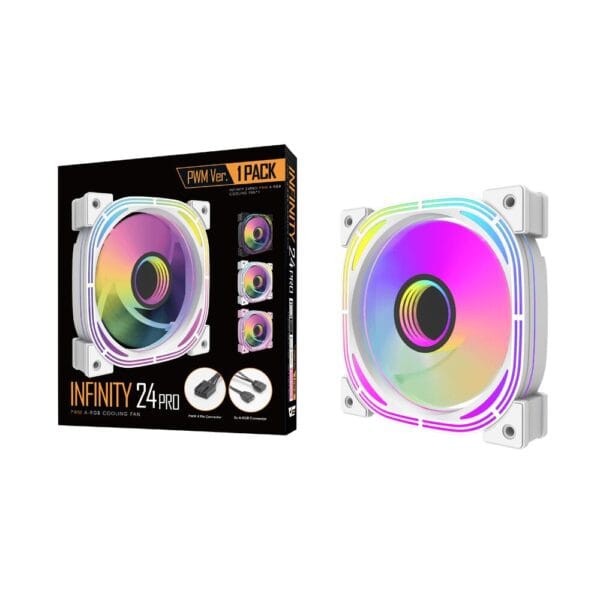 Kit de coolers Aigo Darkflash Infinity 24 Pro Argb 5 x 120 mm - Imagen 8