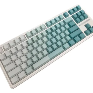 Teclado Havit Mecánico 80% Rgb Blanco Verde Gamer Kb901l