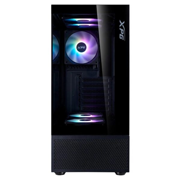 GABINETE XPG INVADER X MINI NEGRO FAN ARGB X5 - Imagen 3
