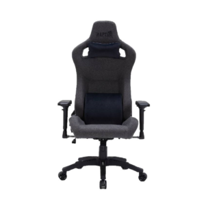 SILLA GAMER THRONE R20 RAPTOR TELA NEGRA