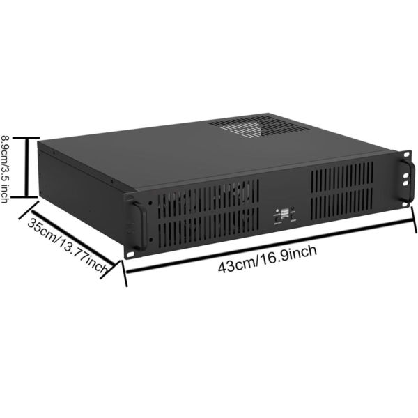 SHURE GABINETE ATX RACKEABLE 2U ATX-120 - Imagen 3