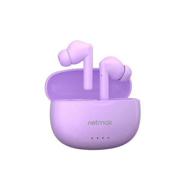 AURICULARES BLUETOOTH NETMAK NM-MELOW VIOLETA