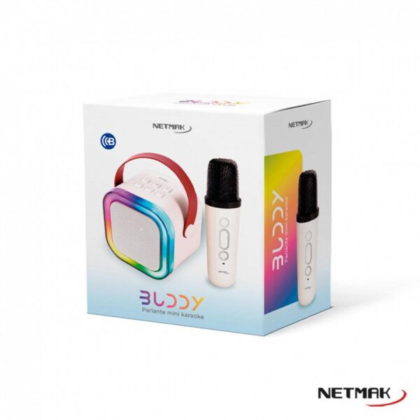 PARLANTE KARAOKE NETMAK NM-BUDDY - Imagen 3