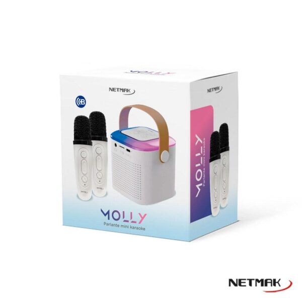 PARLANTE KARAOKE NETMAK NM-MOLLY - Imagen 3