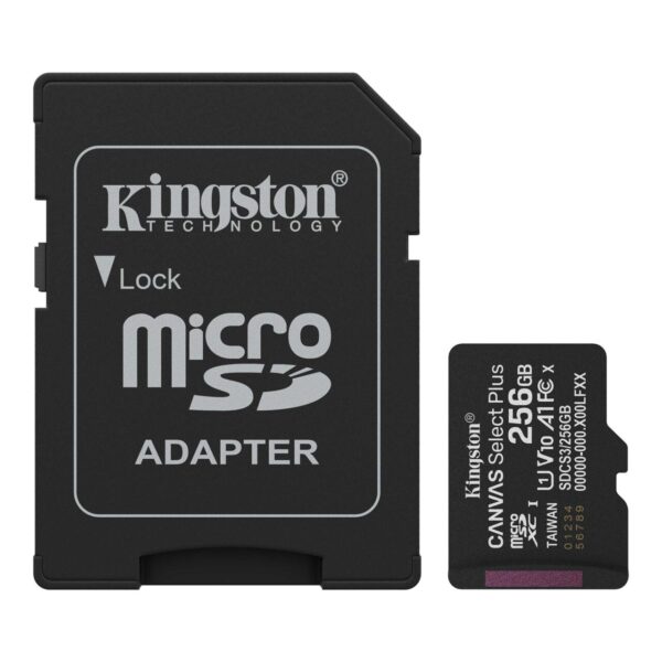 TARJETA DE MEMORIA KINGSTON CANVAS SELECT PLUS 256GB - Imagen 2