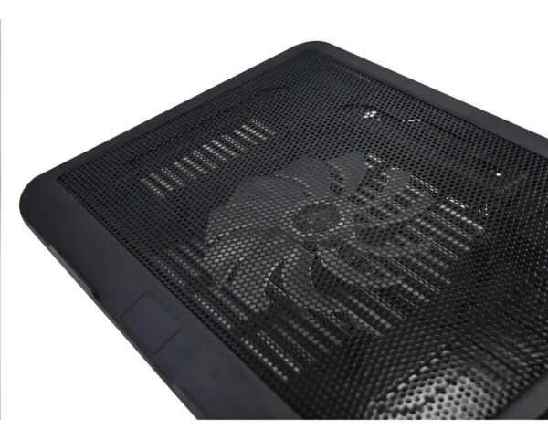 BASE NOTEBOOK 1 COOLER LED 13" A 17" INCLINABLE - Imagen 3
