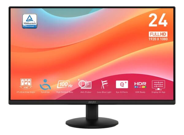 MONITOR MSI 24" PRO FULL HD 100HZ