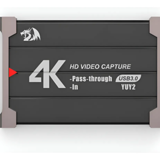CAPTURADORA DE VIDEO REDRAGON FLASH VC-321 4K