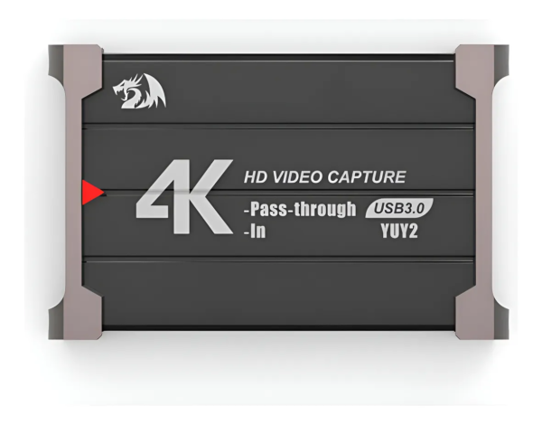 CAPTURADORA DE VIDEO REDRAGON FLASH VC-321 4K
