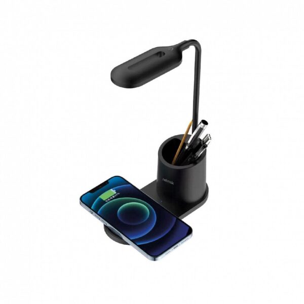 LAMPARA LED / CARGADOR INALAMBRICO NETMAK CL13