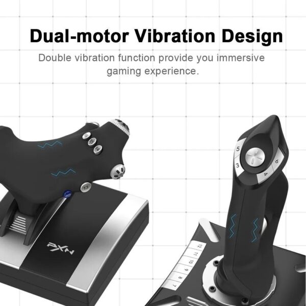 SIMULADOR DE VUELO CON PALANCA DE ACELERACION PARA PC, PS4 - Imagen 2