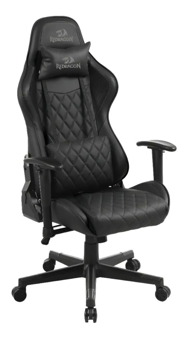 SILLA GAMER REDRAGON GAIA TAPIZADO DE CUERO SINTETICO C211 - Imagen 2