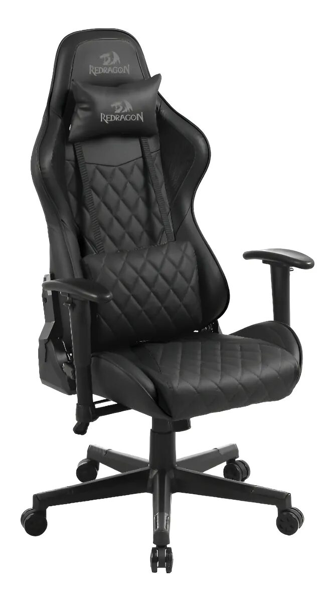 SILLA GAMER REDRAGON GAIA TAPIZADO DE CUERO SINTETICO C211 - Imagen 2