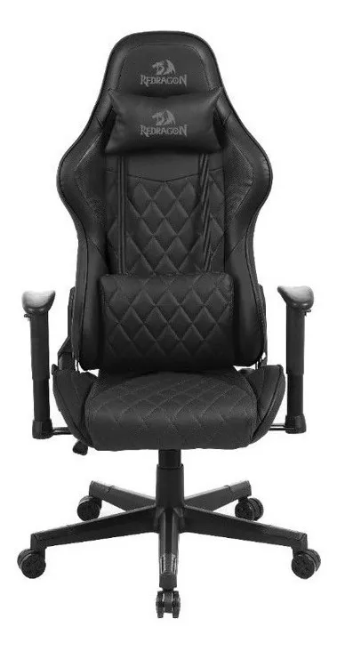 SILLA GAMER REDRAGON GAIA TAPIZADO DE CUERO SINTETICO C211