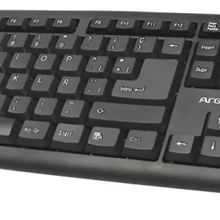 TECLADO ARGOMTECH CLASICO EN ESPAÑOL USB