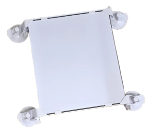 SOPORTE BLANCO P/ANTENA MINI STARLINK C/SOPAPA VIDRIO AUTO