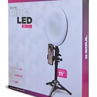 Aro De Luz Soul Negro Blanco Frio / Calido / Neutro + Tripode 2M