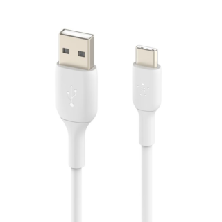 Cable USB-C a USB-A BOOST↑CHARGE BLANCO 1M BELKIN