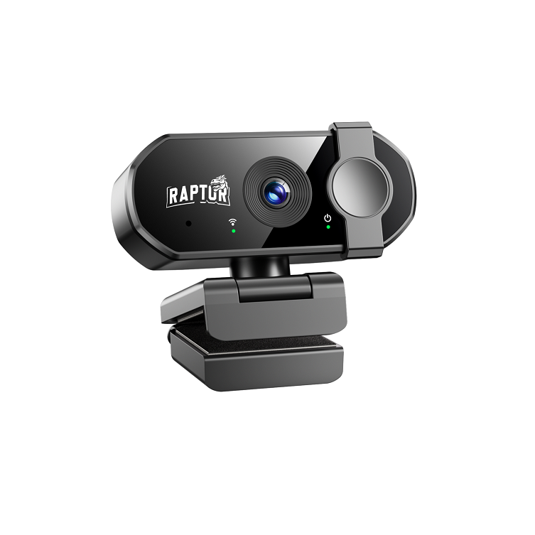 Web Cam Raptor Vision 4K c/microfono c/tapa - Imagen 2