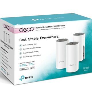 DECO E4 PACK DE 3 MESH TP LINK AC1200 WIFI SYSTEM