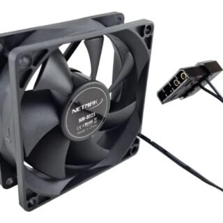 Cooler Fan Ventilador Netmak 80x80 80mm 8cm 12v Molex