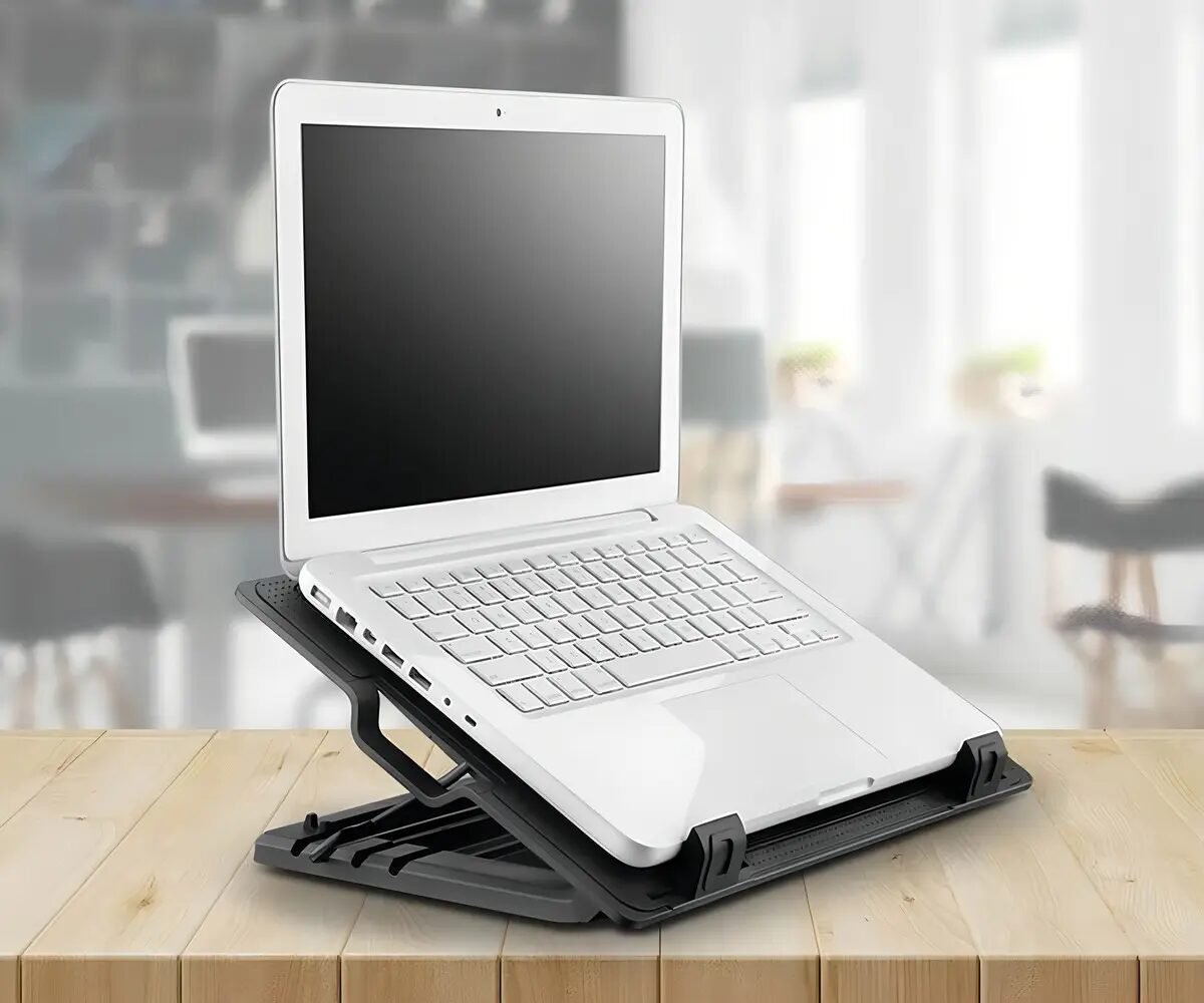 Soporte Cooler Notebook Kolke KVC-585 Hasta 17 Pulgadas Ventilación Refrigeración - Imagen 6