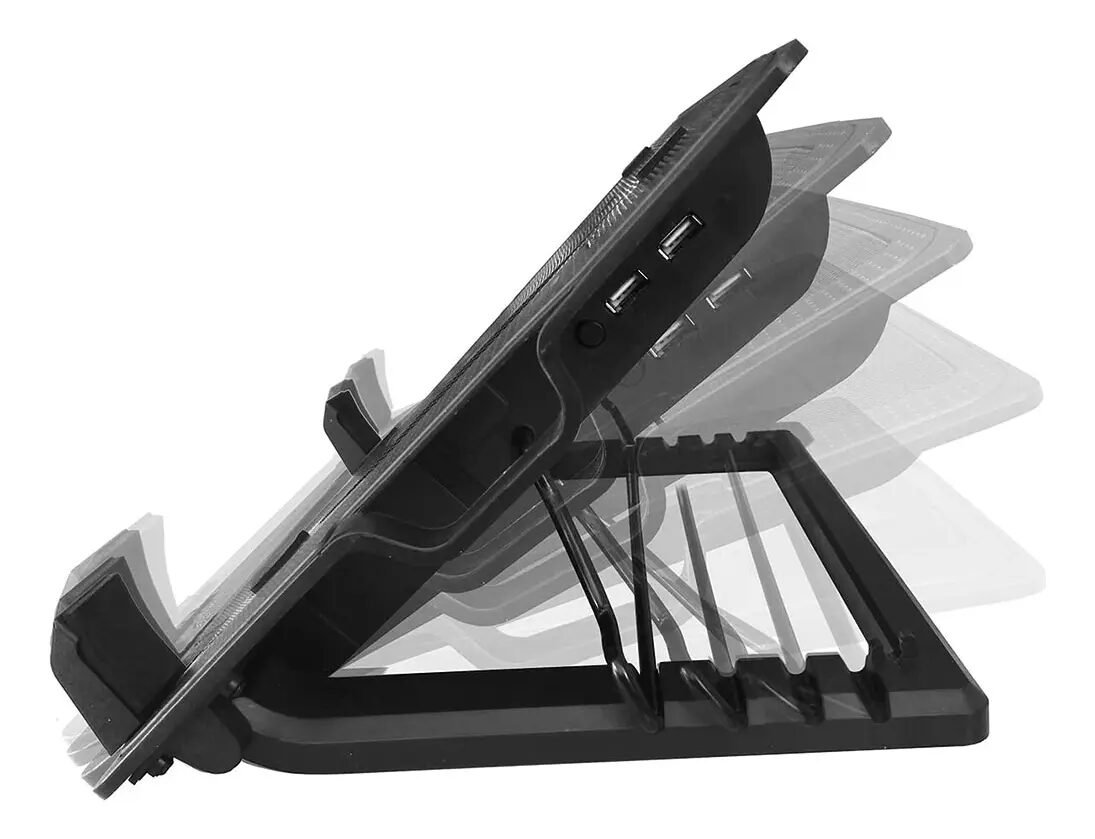 Soporte Cooler Notebook Kolke KVC-585 Hasta 17 Pulgadas Ventilación Refrigeración - Imagen 2