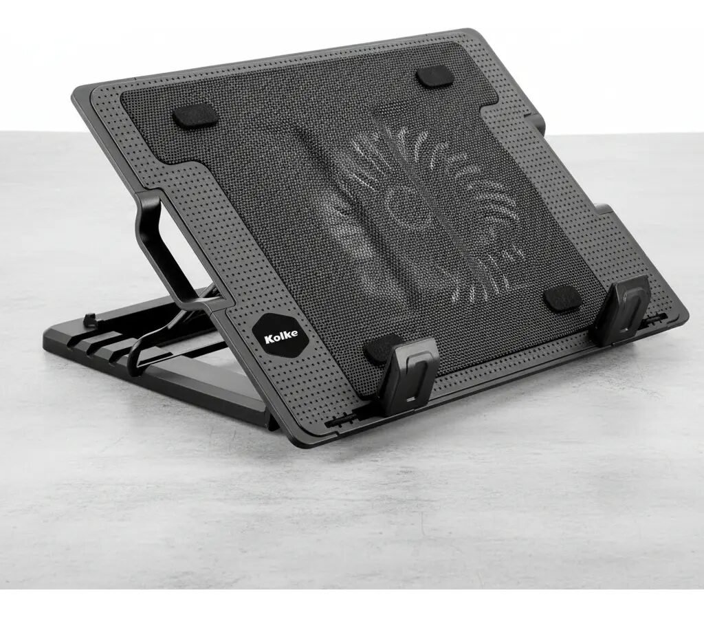 Soporte Cooler Notebook Kolke KVC-585 Hasta 17 Pulgadas Ventilación Refrigeración - Imagen 4