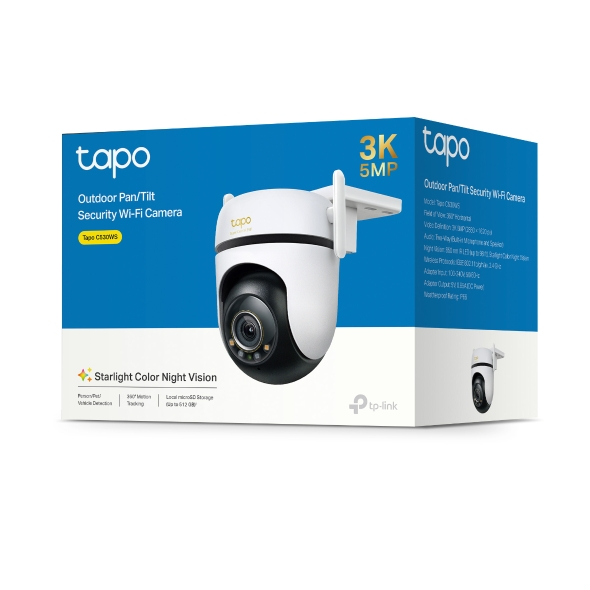 CAMARA IP TP-LINK TAPO C530WS 3K QHD EXT PTZ - Imagen 4