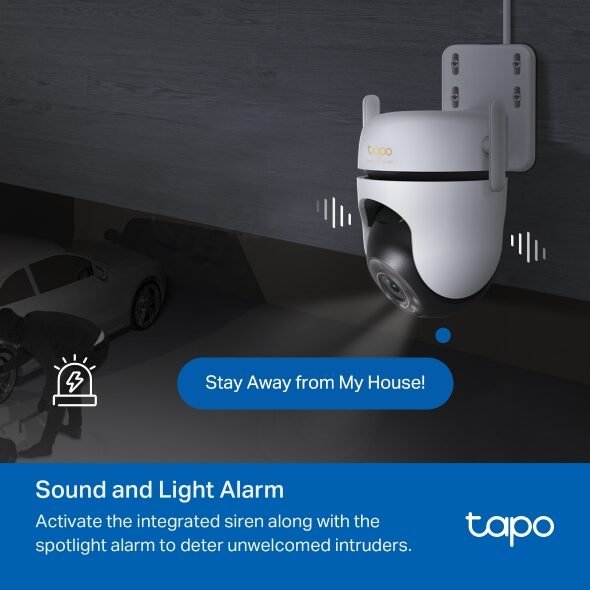 CAMARA IP TP-LINK TAPO C530WS 3K QHD EXT PTZ - Imagen 13