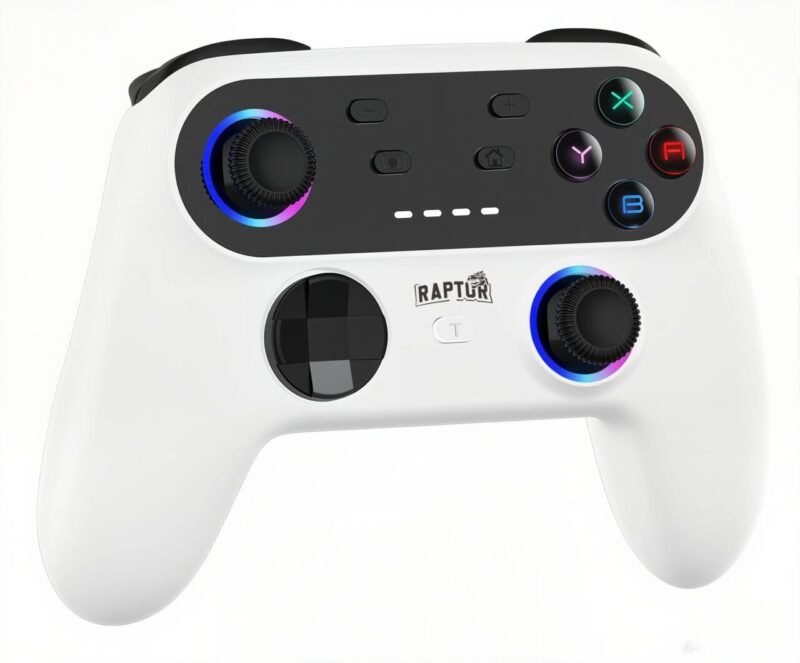 Joystick Control Raptor Apex Wireless BT p/PC/PS3/Swith/Android White (solo BT) - Imagen 4