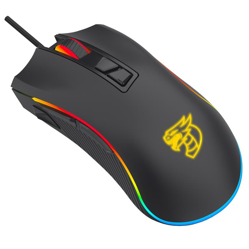 Mouse Gaming Profesional Rainbow Shenlong M808px 8 Botones Hasta 10000 Dpi Sensor Pixart 3325 Ic - Imagen 2
