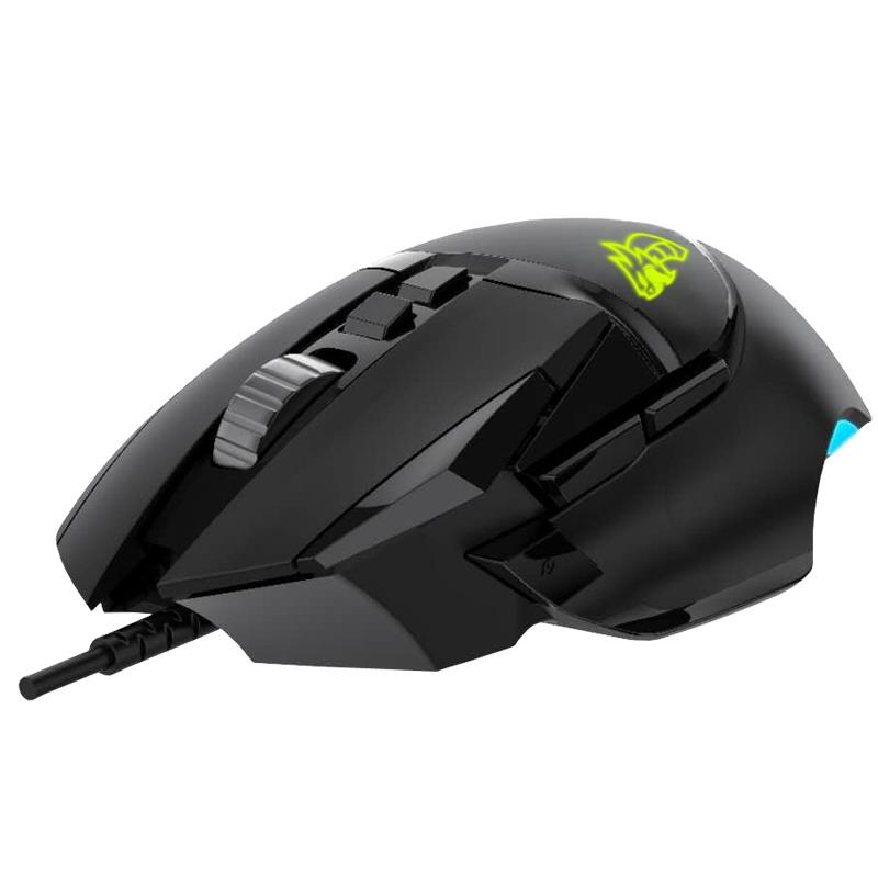 Mouse Gaming Profesional Shenlong Rainbow M1000px 10 Botones Hasta 10000 Dpi Sensor Pixart 3325 Ic - Imagen 2