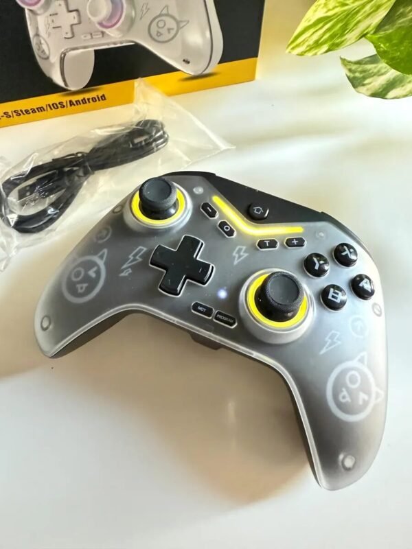 Joystick Gamer Variic Cm-619 Inalámbrico Rgb Bluetooth Usb-c Recargable - Imagen 2