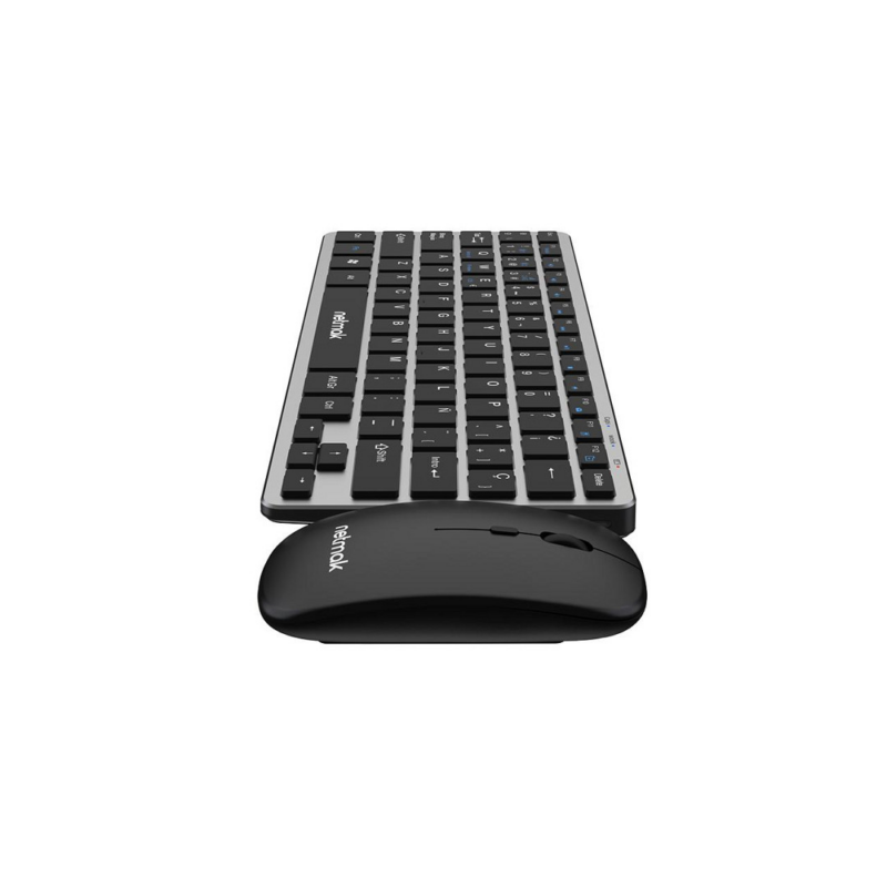 TECLADO Y MOUSE NETMAK INALAMBRICO + BT NM-KB530 - Imagen 3