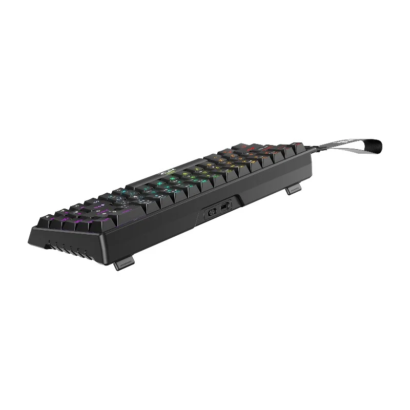 Teclado Gamer Raptor Fireclaw M68 Magnetico RGB Switch Red Outemu - Imagen 3