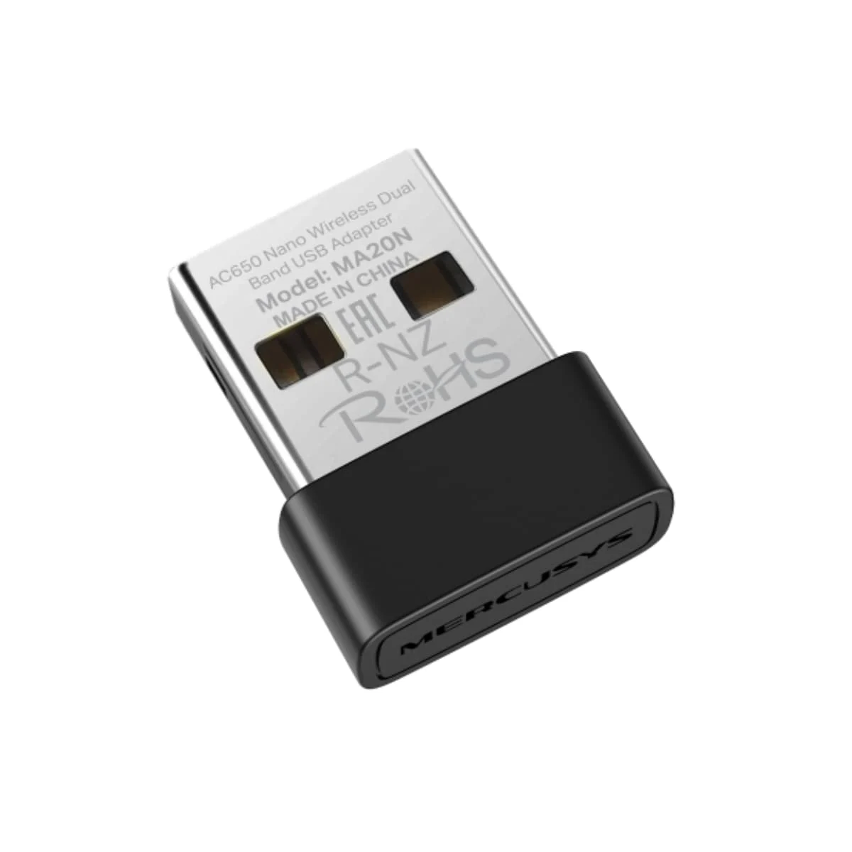 MA20N Nano P.RedW USB Mercusys AC650 Dual Band - Imagen 2