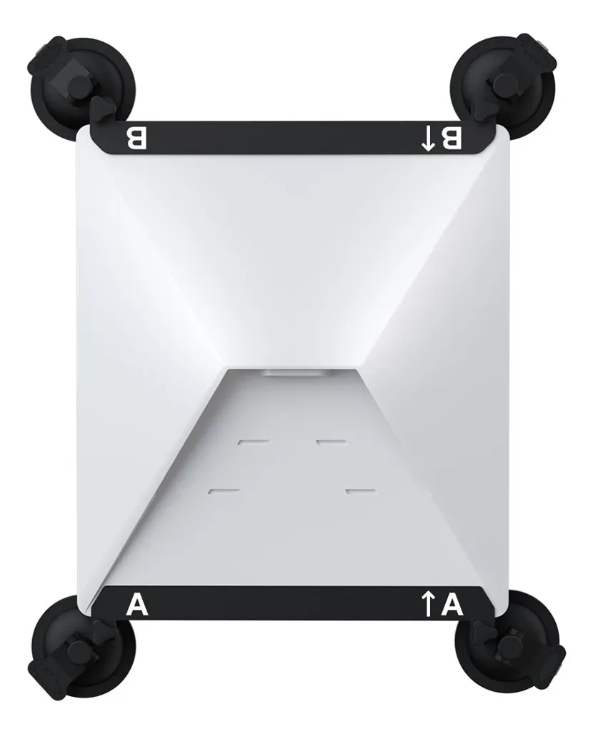 Soporte Con Ventosas Compatible Con Starlink Mini Para Auto